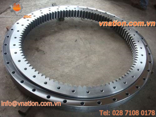 internal-toothed slewing ring / ball / single-row / for public works, excavators and cranes