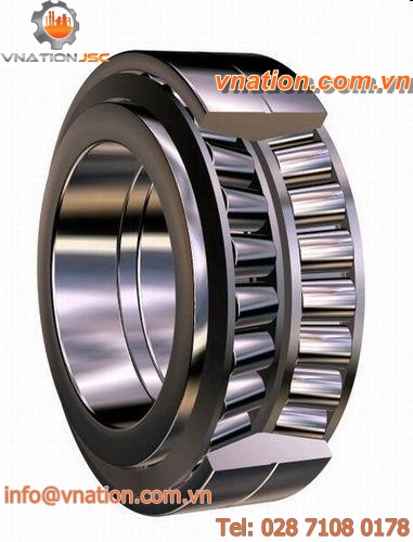 tapered roller bearing / double-row / steel