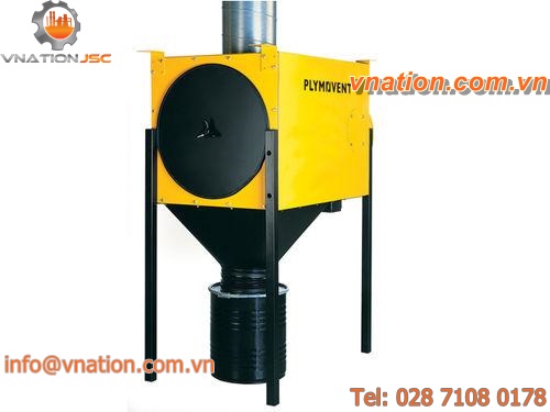 dry type dust collector / pneumatic backblowing / self-cleaning / for grinding dust and chips