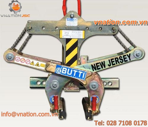 vertical lifting clamp / for concrete slabs