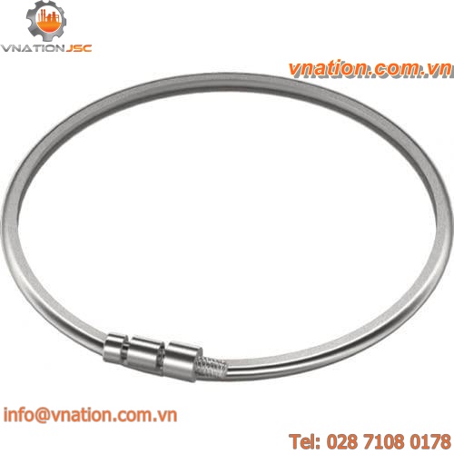 stainless steel hose clamp / for industrial use