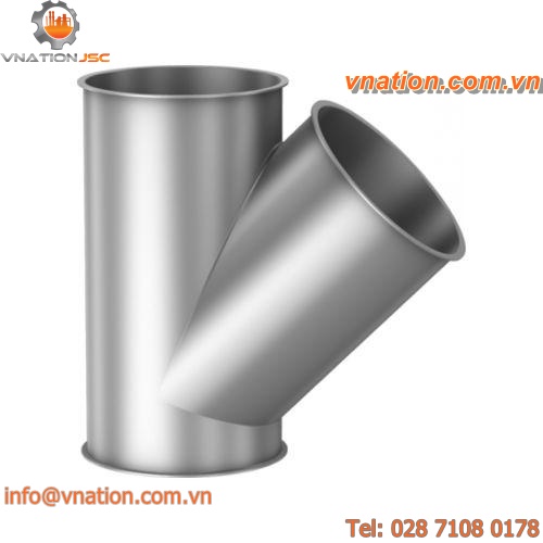 flange fitting / straight / 45? angle / seat