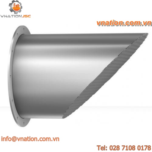 stainless steel pipe / for bulk materials
