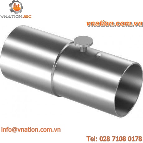cylindrical plug / male / stainless steel / for hoses
