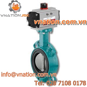 butterfly valve / pneumatic
