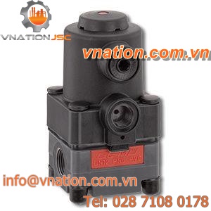 diaphragm valve / control / pneumatically-operated
