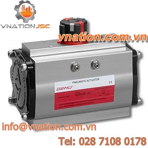 rotary actuator / pneumatic / quarter-turn