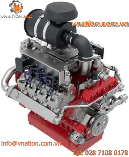 gas-fired engine / turbocharged / 6-cylinder / 8-cylinder