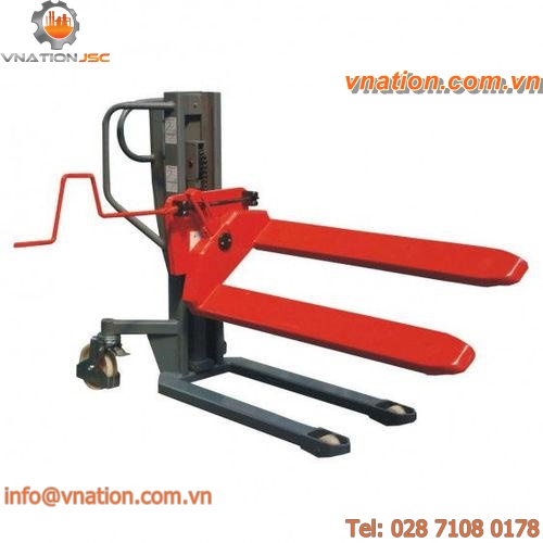 hand pallet truck / stand-on / multifunction / loading