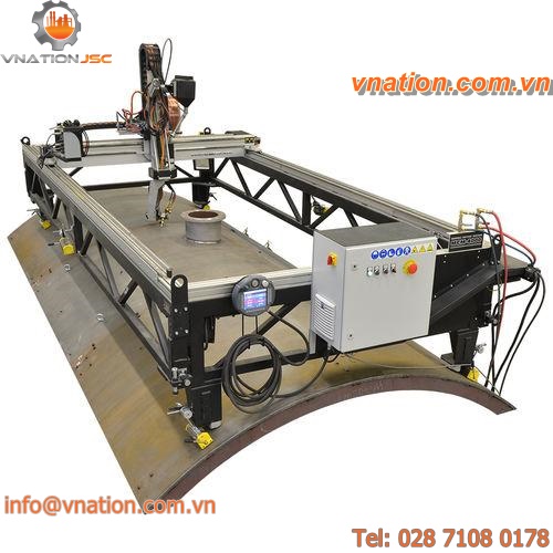 CNC cutting machine / plasma / manhole
