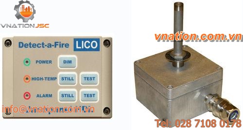 heat detector / analog / for marine applications