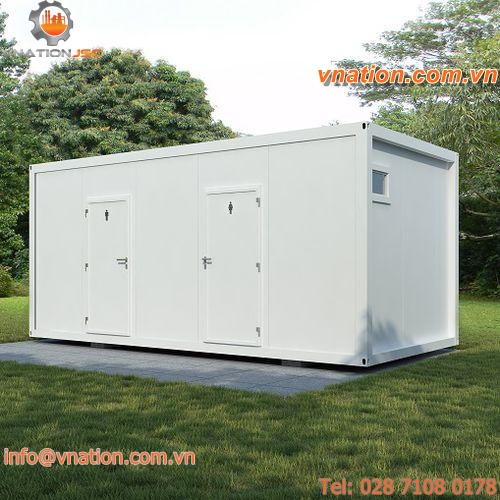 modular building / temporary / sanitary container