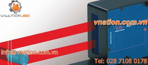 optical micrometer / LED / thickness / digital