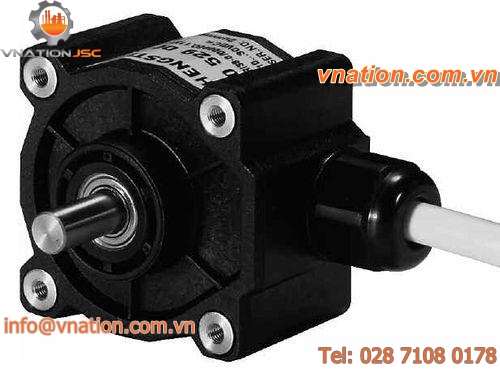 incremental rotary encoder / with square flange
