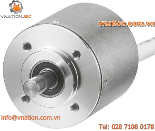 incremental rotary encoder / hollow-shaft / miniature