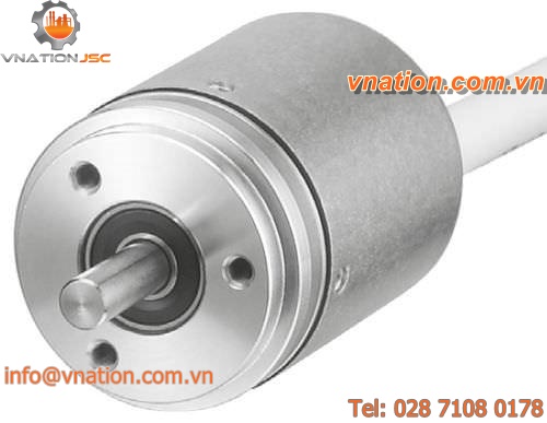 incremental rotary encoder / solid-shaft / miniature