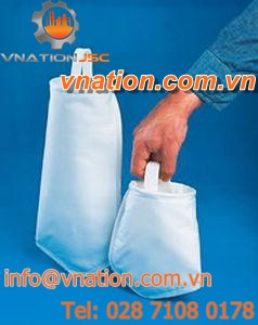 liquid filter bag / microfiber / pressure