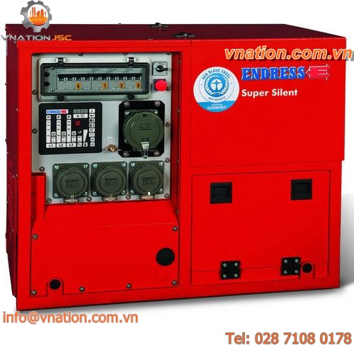single-phase generator set / three-phase / diesel / 50 Hz