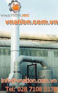 wet type gas scrubber / packed-bed / biological / high-efficiency