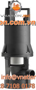 immersed aerator / air-jet / for wastewater treatment