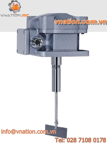 rotary paddle level switch / for bulk materials / threaded / explosion-proof