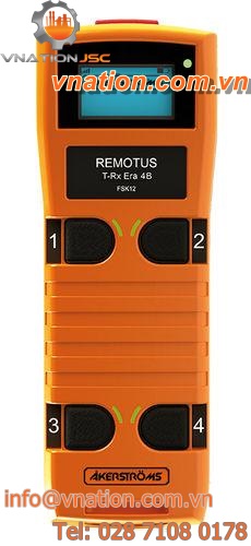 radio transmitter / hand-held / robust / indoor/outdoor