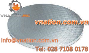 precision base plate / circular / steel