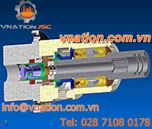 high-pressure rotary union / hydrostatic