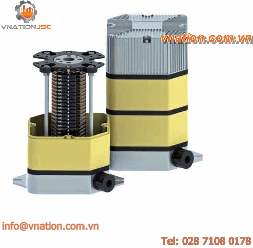 column type slip ring / for wind turbines / for cranes / for rotary tables