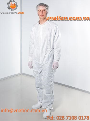 chemical protection coveralls / polypropylene / disposable / medical