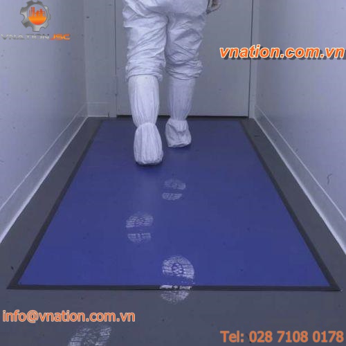 PVC mat / for clean rooms / entrance
