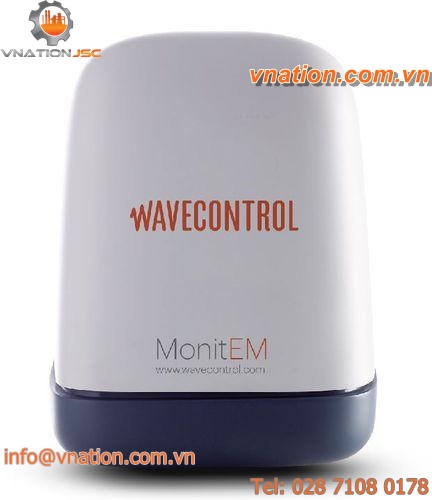 electromagnetic field measuring device / remote / for long-term measurements