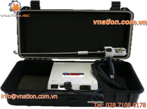 gas sampling probe / with dilution unit / heated