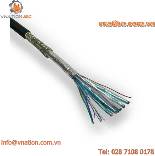 LVDS cable / multi-conductor / halogen-free