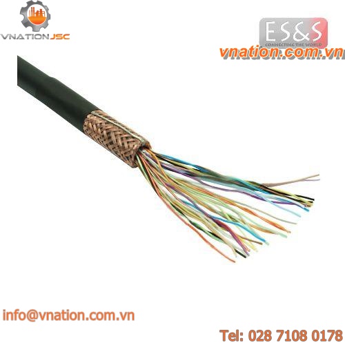 LVDS cable / multi-pair / oil-resistant / copper