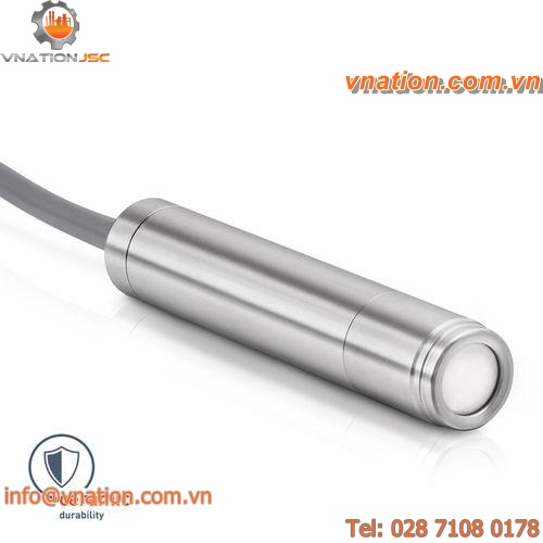 submersible level probe / capacitive / diaphragm / for liquids