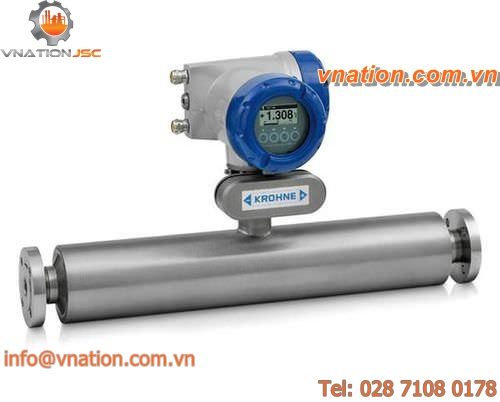 mass flow meter / Coriolis / for corrosive liquids / wall-mount