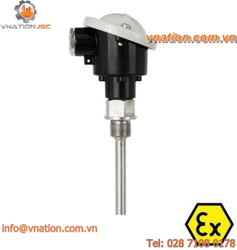 resistance temperature probe / IP68 / threaded