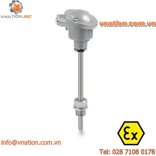 resistance temperature probe / IP68 / threaded