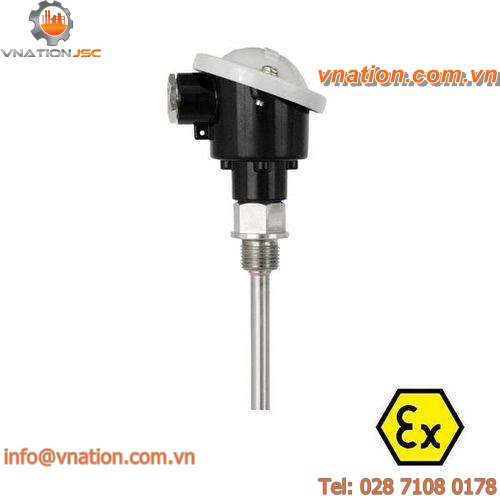 resistance temperature probe / thermocouple / threaded
