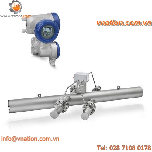 ultrasonic flowmeter / for gas and steam