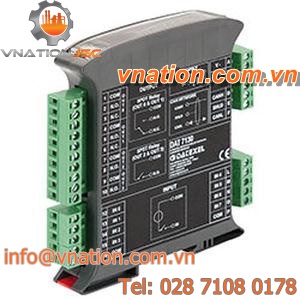 multi-channel data acquisition module / DIN rail / via CANopen