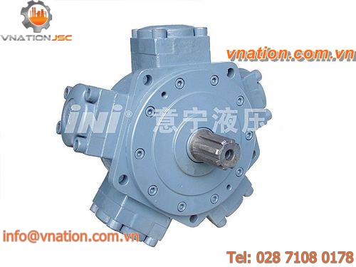 radial piston hydraulic motor / low-speed / high-torque / fixed-displacement