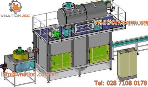 gas-fired oven / electric / drying / tunnel