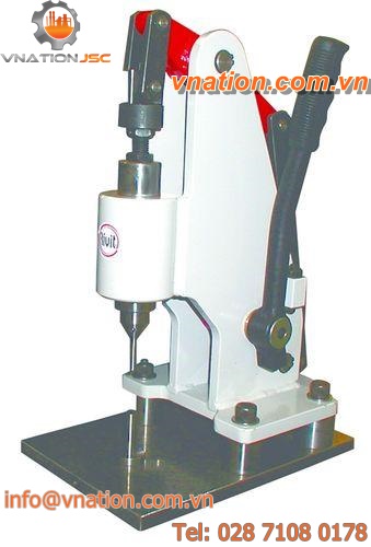 manual press / joining / for self-clinching fasteners