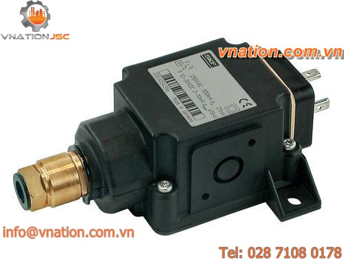 piezoresistive pressure switch / for oil / for centralized lubrication units