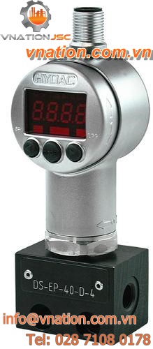 piezoresistive pressure switch / for fluids / digital / for centralized lubrication units