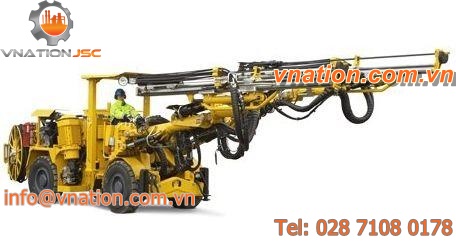 jumbo drilling rig with double arm