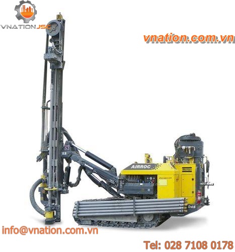 crawler drilling rig / hydraulic / down-the-hole / multi-function