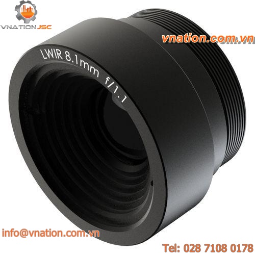 wide-angle camera objective / rugged / IR / high-resolution